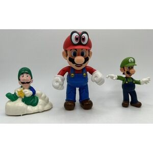 Nintendo Super Mario Luigi Vintage McDonald's Luigi Jakks‎